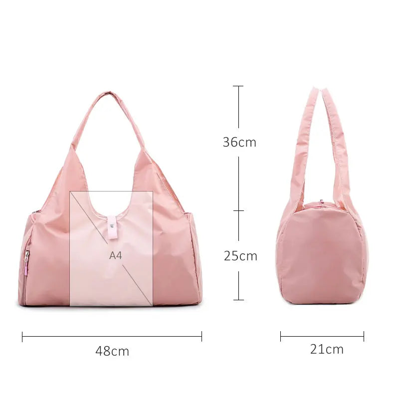 Women's multi purpose sports bag.