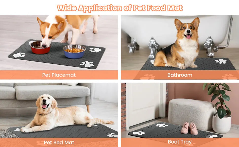 Pet Feeding Absorbent Mat