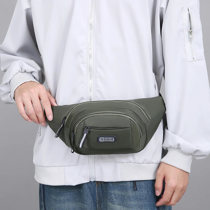 Men's Large Capacity Waist Pack.