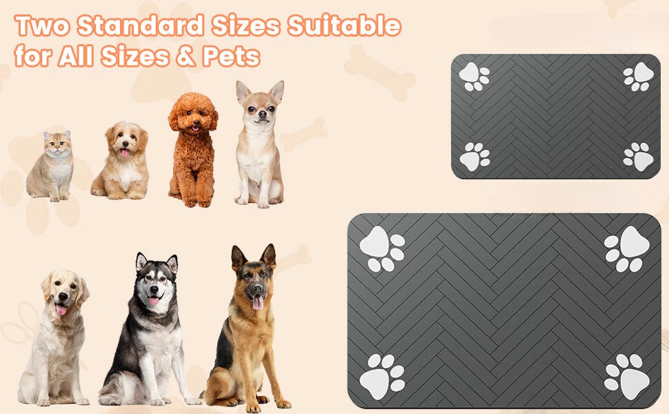 Pet Feeding Absorbent Mat