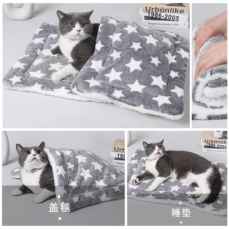 Flannel Pet Sleeping Mat.